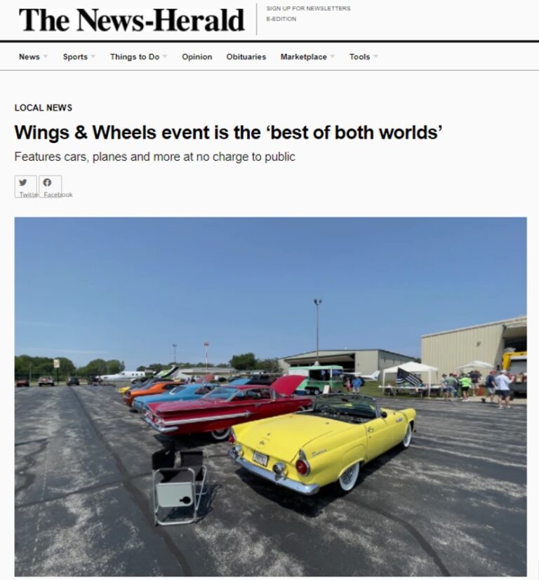 Wings & Wheels 2021 event