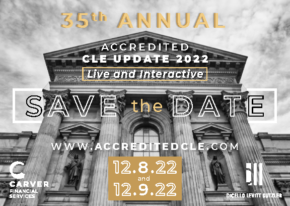 12.8 - 12.9 - 35th Annual Accredited CLE Update