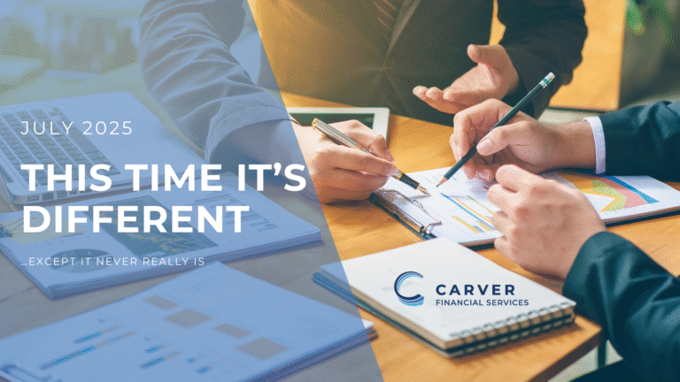 “This Time It’s Different”…Except It Never Really Is