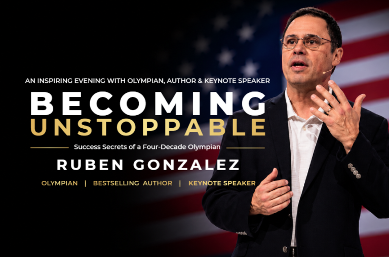 10.20.26 “Becoming Unstoppable – Success Secrets of a Four-Decade Olympian”