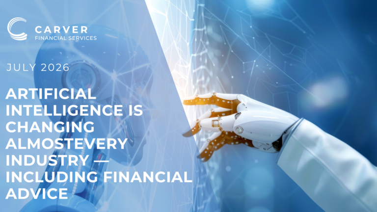 Artificial Intelligence Is Changing Almost Every Industry — Including Financial Advice
